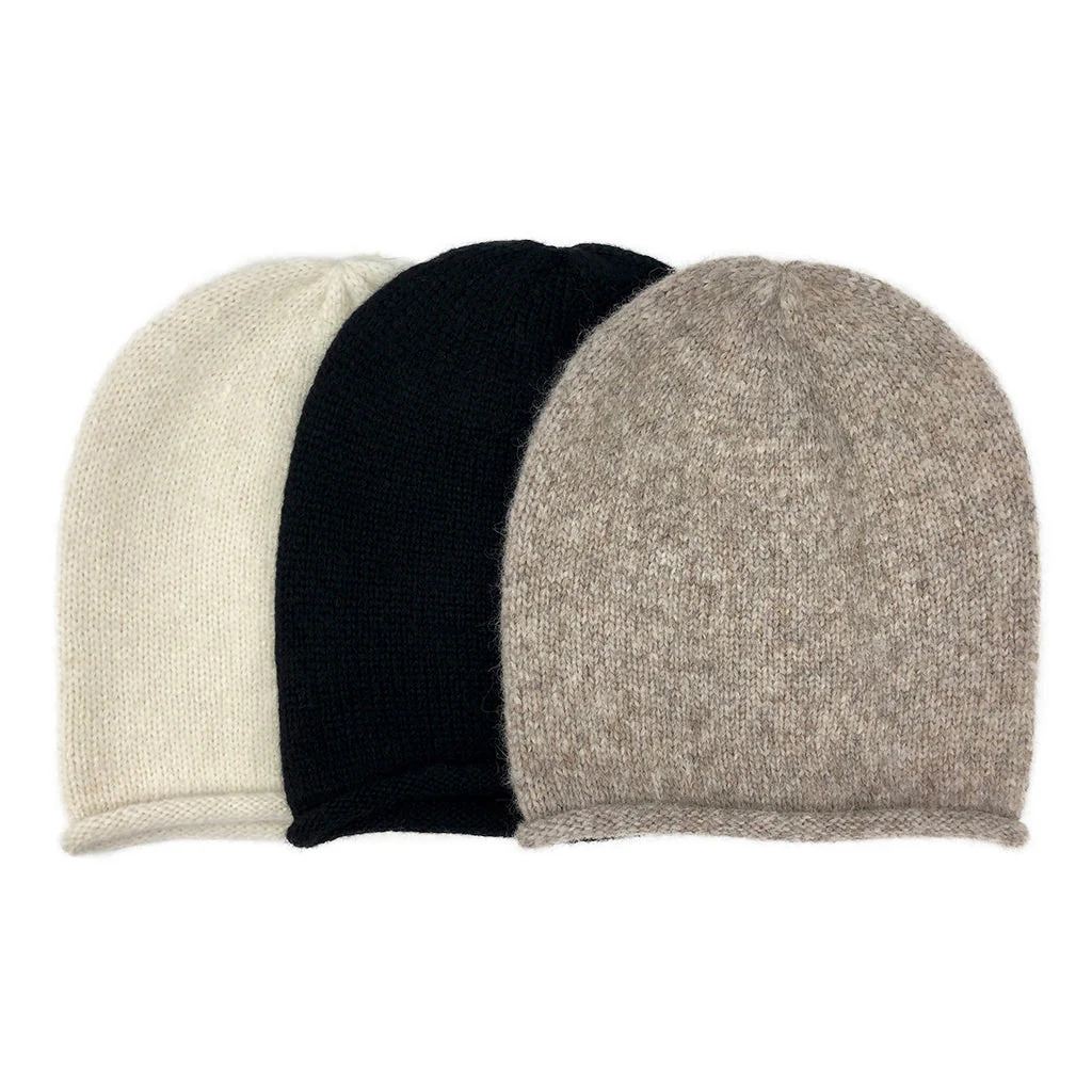 Snow Essential Knit Alpaca Beanie - Image 5