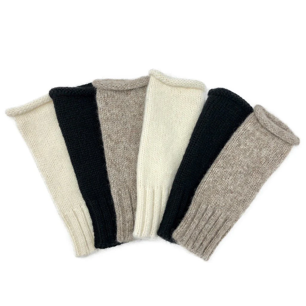 Snow Essential Knit Alpaca Gloves - Image 4