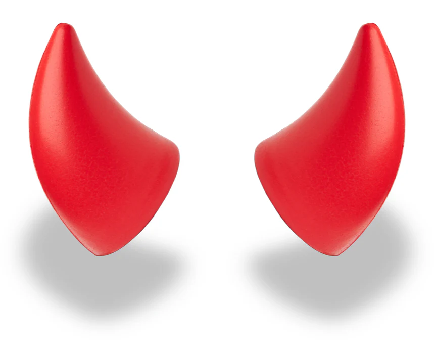 Softeez: Red Devil Horns for Helmet
