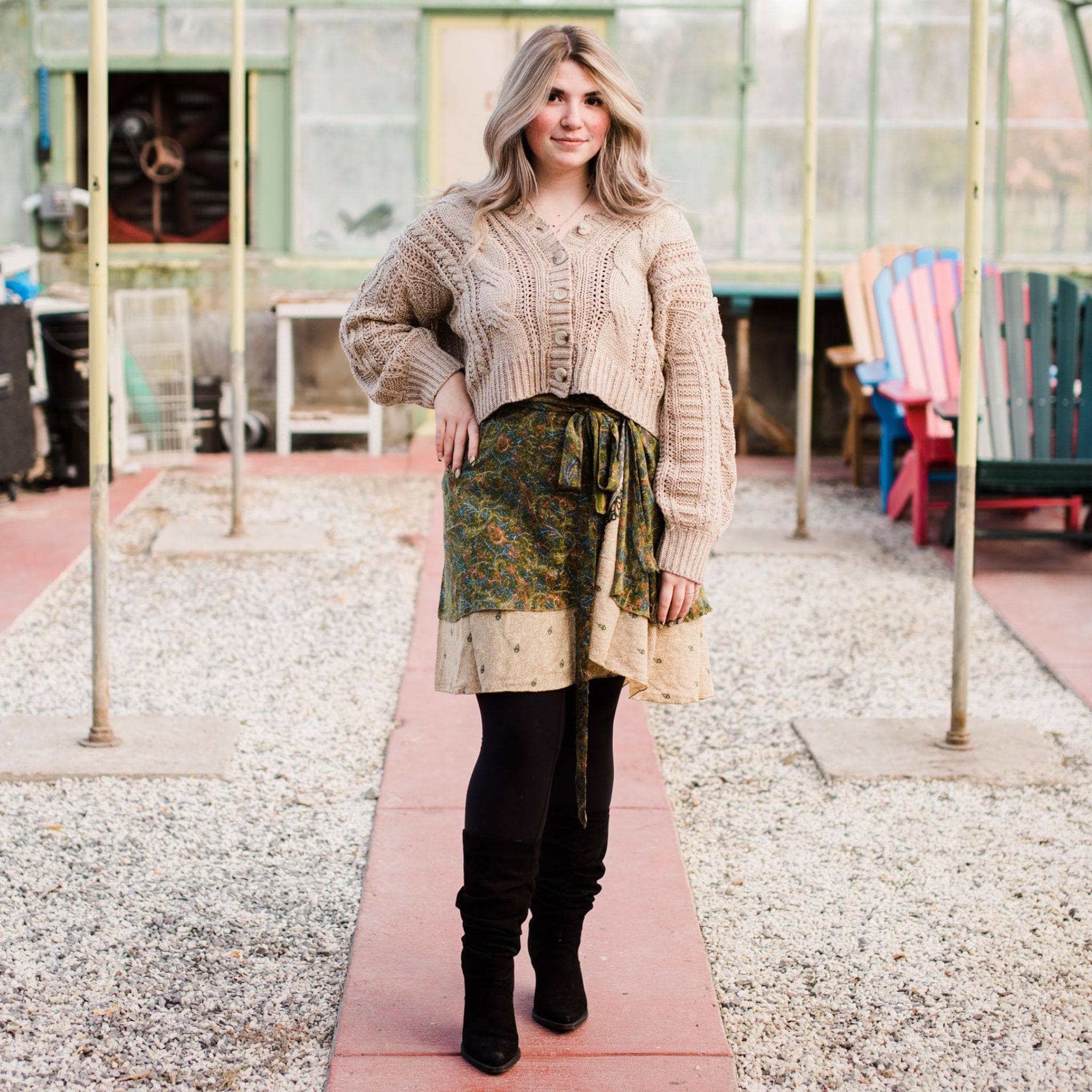 The Original Sari Wrap Skirt - Image 63