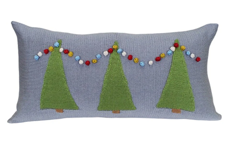 Tree Farm Lumbar Pillow