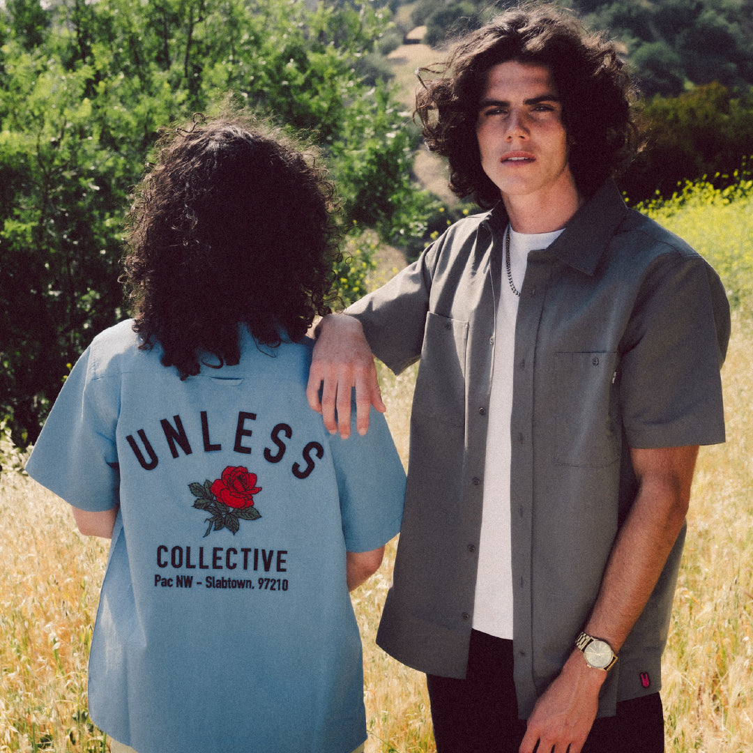 "UNLESS" Embroidered Work Shirt - Image 2
